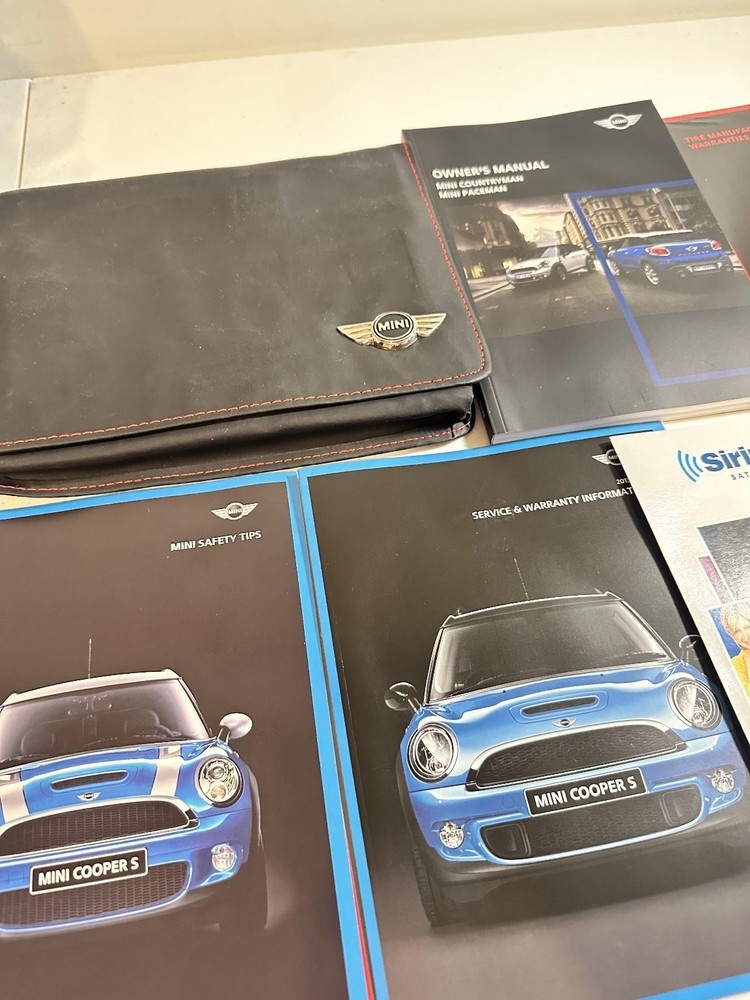 MINI Cooper Countryman Paceman Owners Manuals 2012