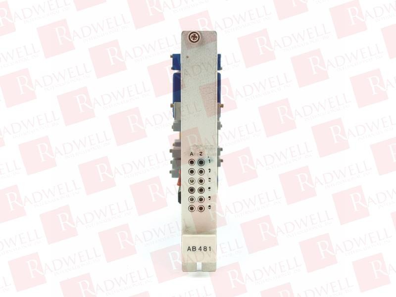 VG CONTROLS AB-481 / AB481 (USED)