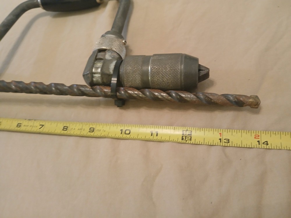 Antique Hand Drill Woodworking Tool