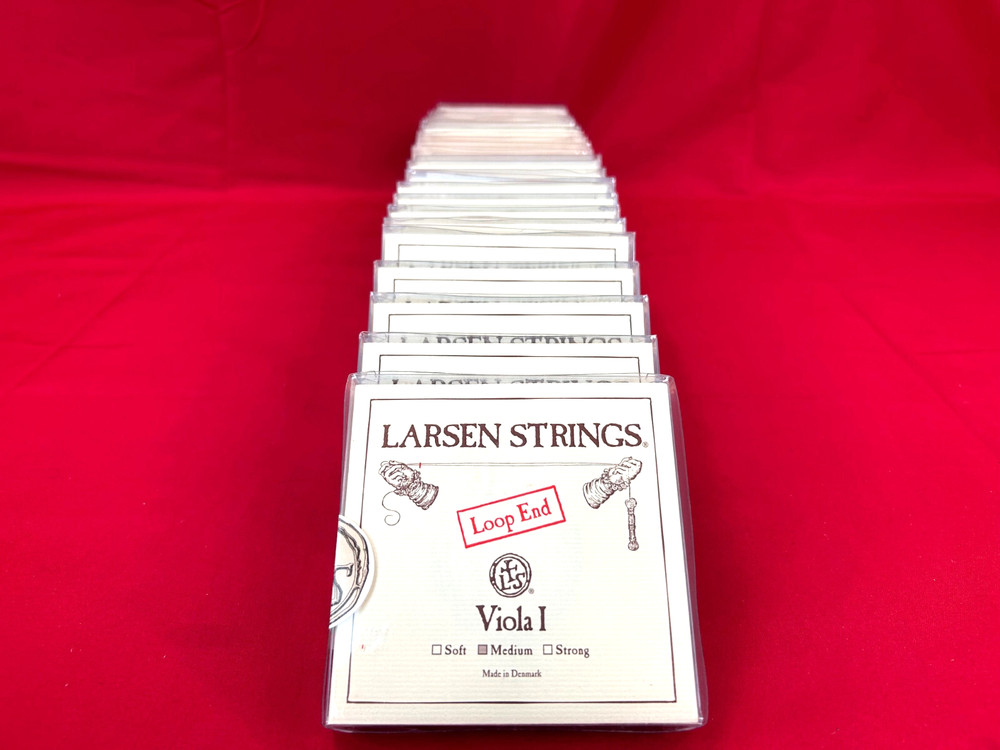 100% Authentic  Larsen Viola Strings Set 4/4 with Excellent  LOOP A