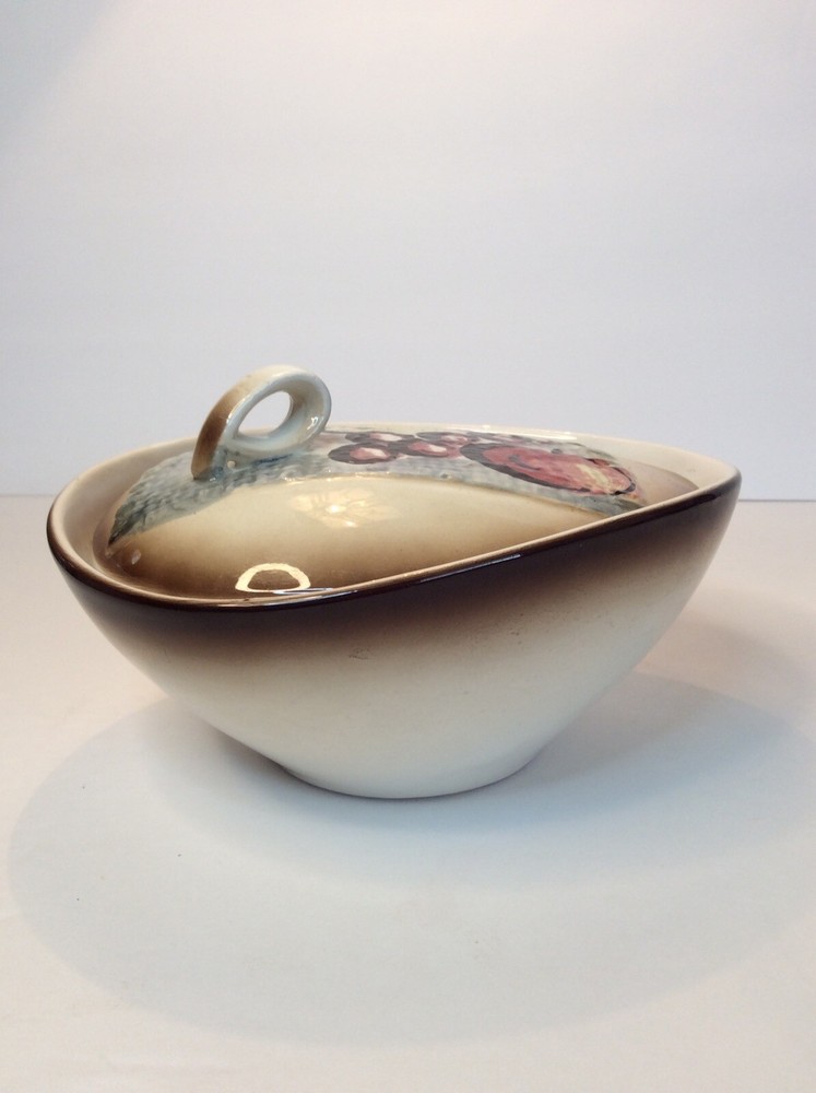 Ucago Ceramics Japan Covered Trinket Candy Dish