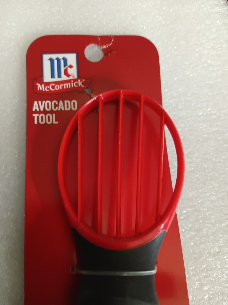 2 PACK McCormick 3 in 1 Avocado Cutting Knife Kitchen Tool Sure soft Grip Handle