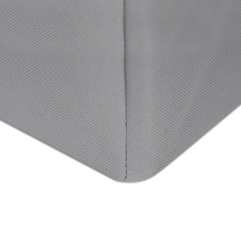 Rectangular Polyester Laundry Hamper W/ Removable Liner & Handles Easy Transport