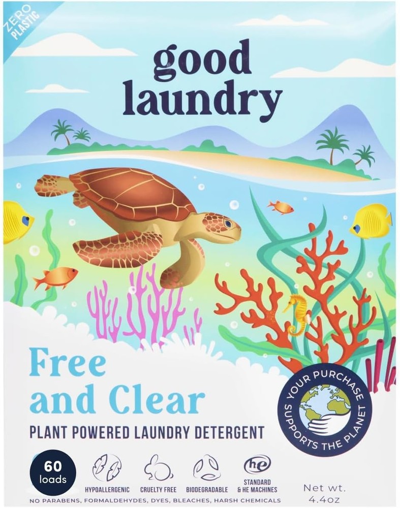 Unscented Deternt Sheets – Hypoallernic, Eco-Friendly Laundry Solut