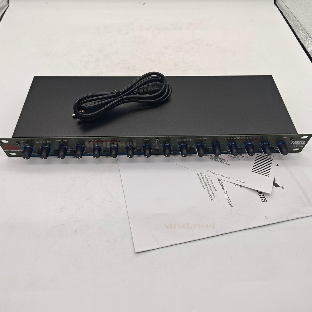 DBX 166XL Compressor Limiter/Gate Effects DSP Processor US Stock NEW