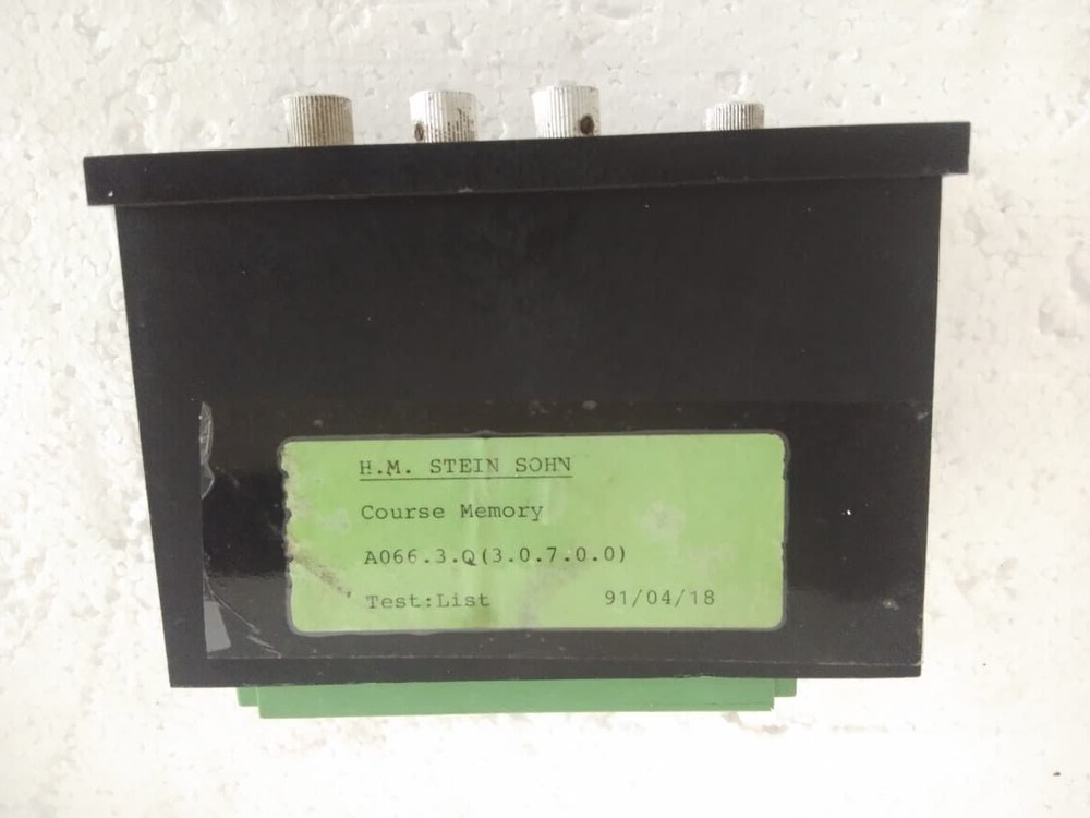 SPERRY COURSE MEMORY MAG Input Power 24 VDC
