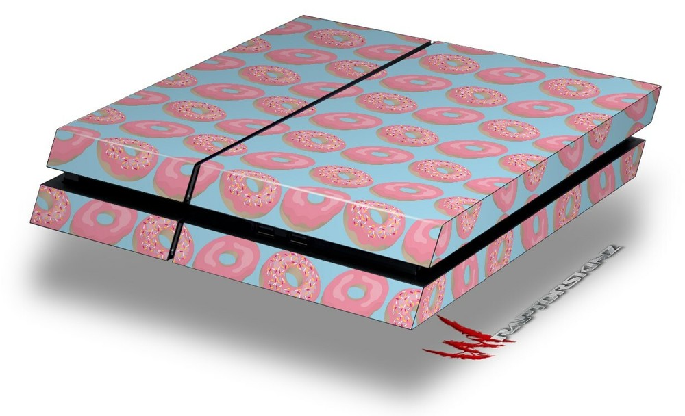Skin for original PS4 Gaming Console Donuts Blue