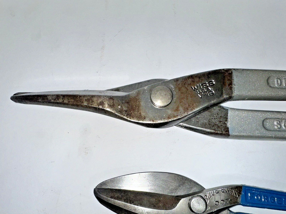 LOT OF 3 VINTAGE TIN SNIPS