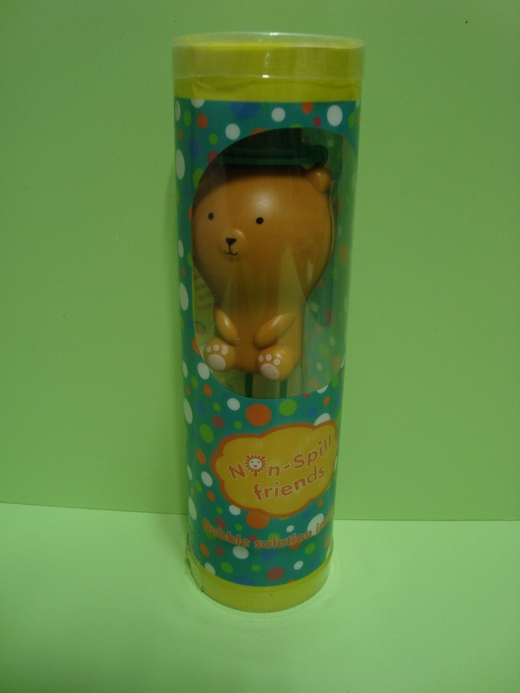 Uncle Bubble Non- Spill Friends Brown Bear No Solution