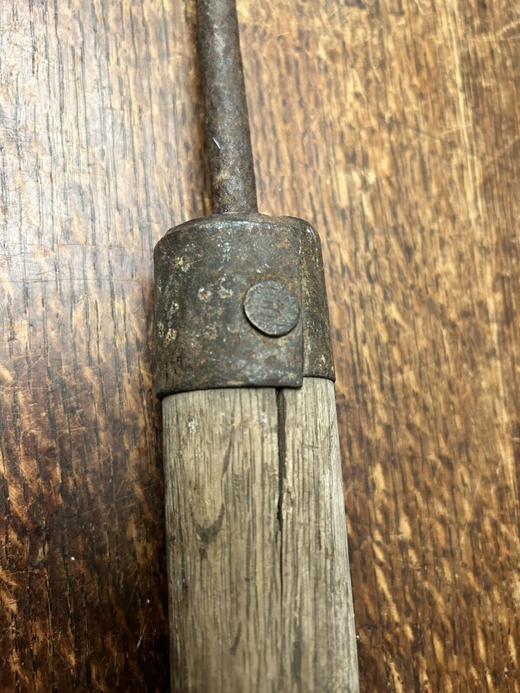 Very Early Antique Copper Tip Soldering Iron