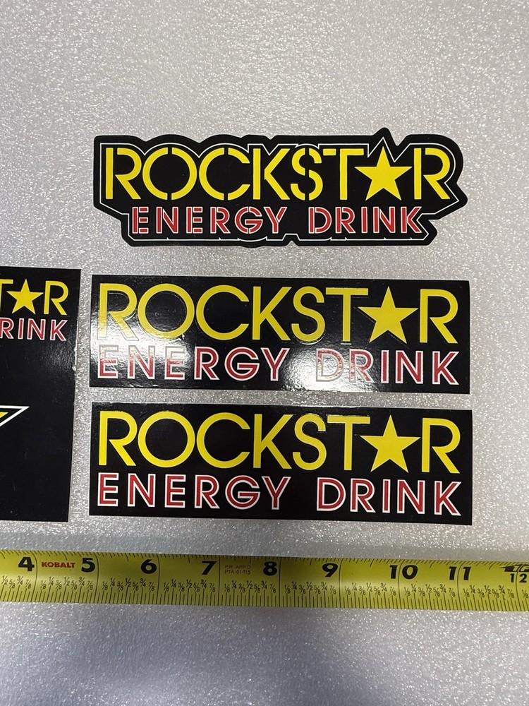 Rockstar Energy Sticker Lot Assortment