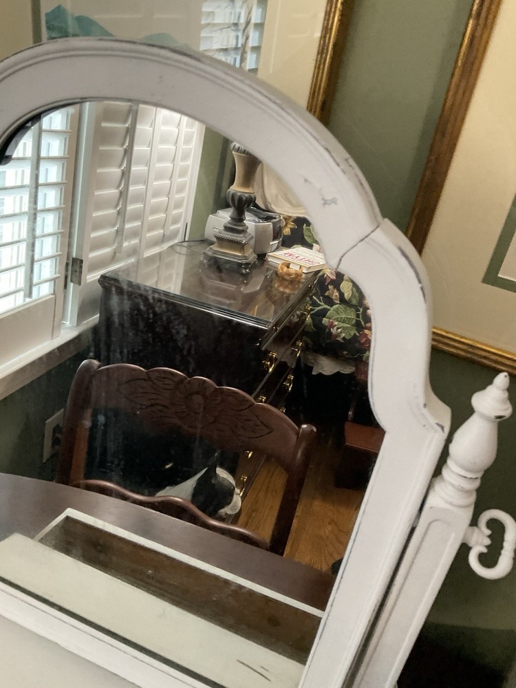 Shaving Mirror With Drawer