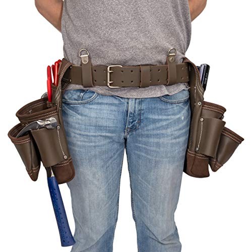 94746 14 Pocket Leather Framer's Set