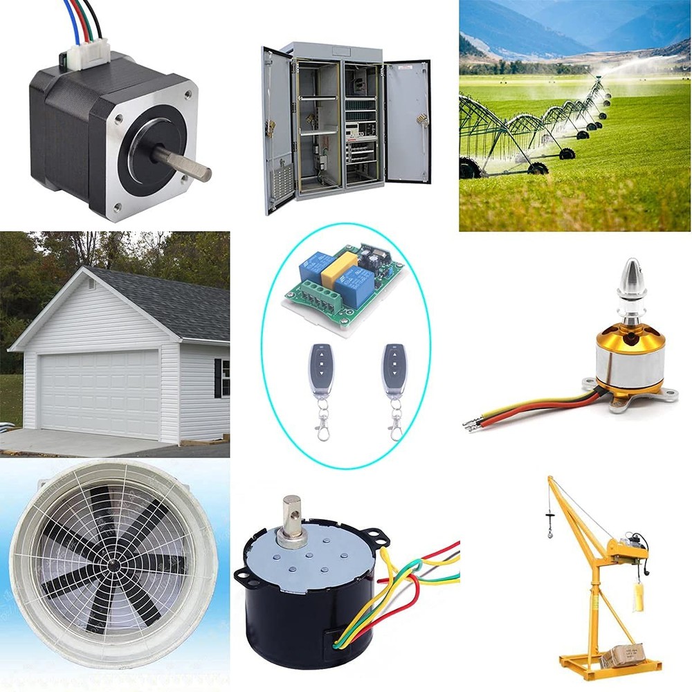 Universal 110V AC Motor Remote Control Switch Forward and 2X 433MHz