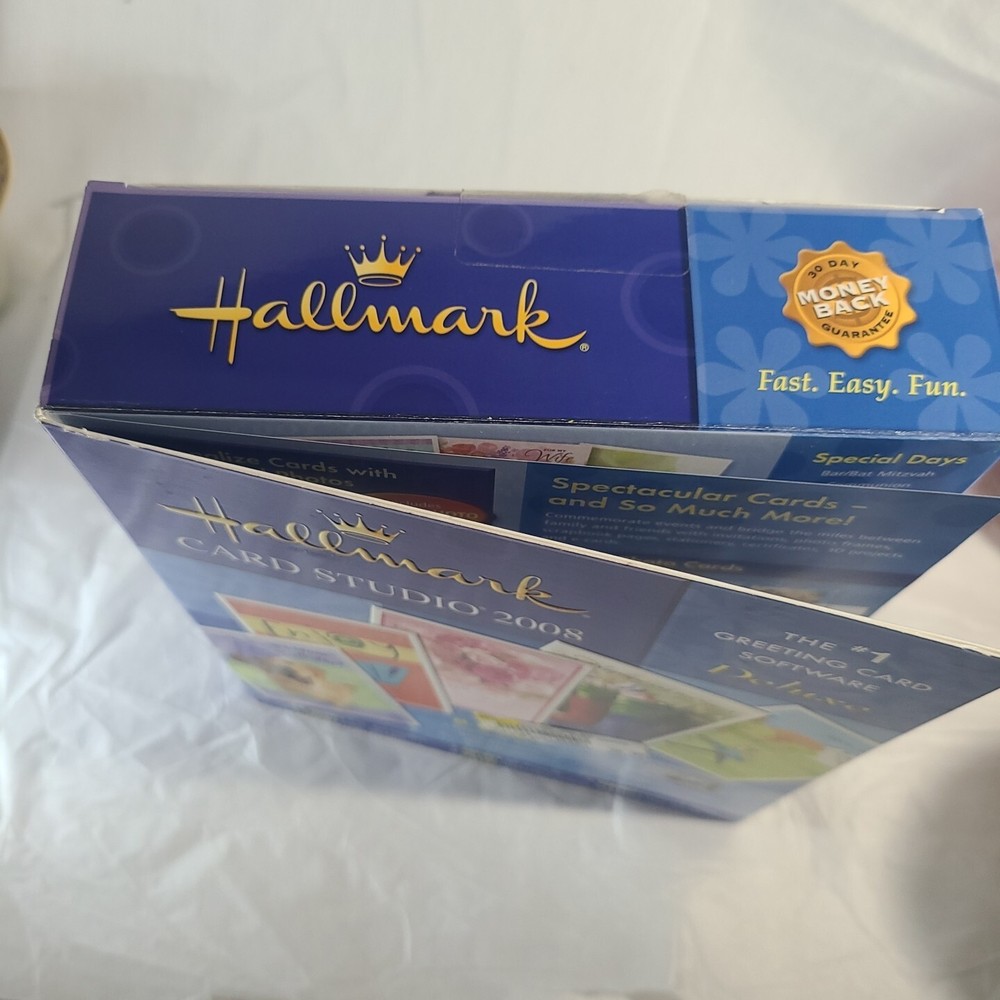 Hallmark Card Studio 2008 Deluxe - Greeting Card Computer Software on Windows CD