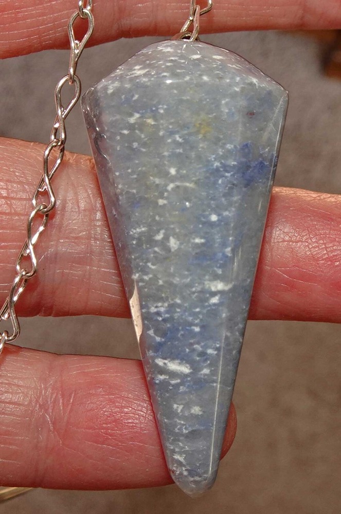 Blue Quartz Pendulum (Dumortierite) p20