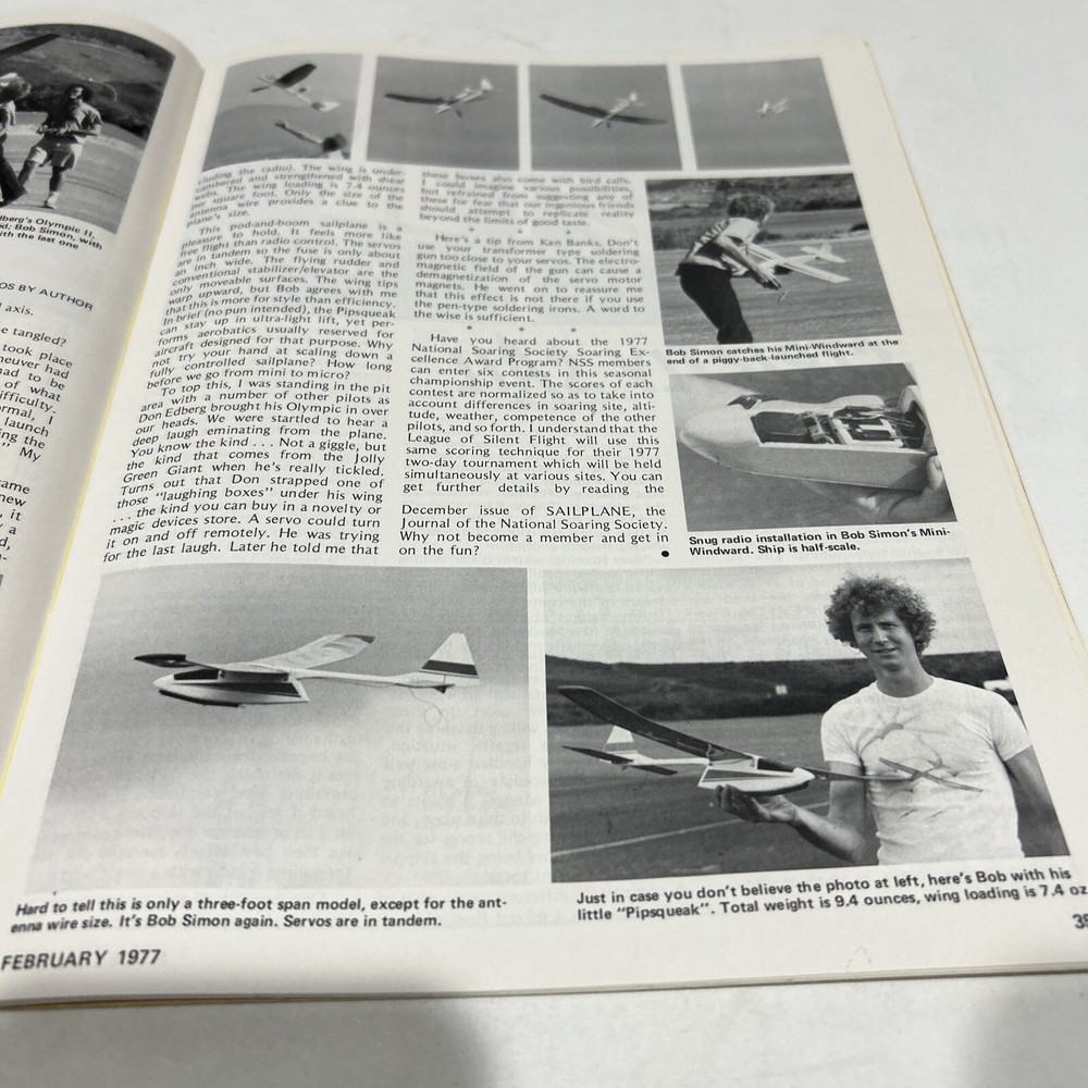 Vintage Model Builder Magazine February 1977