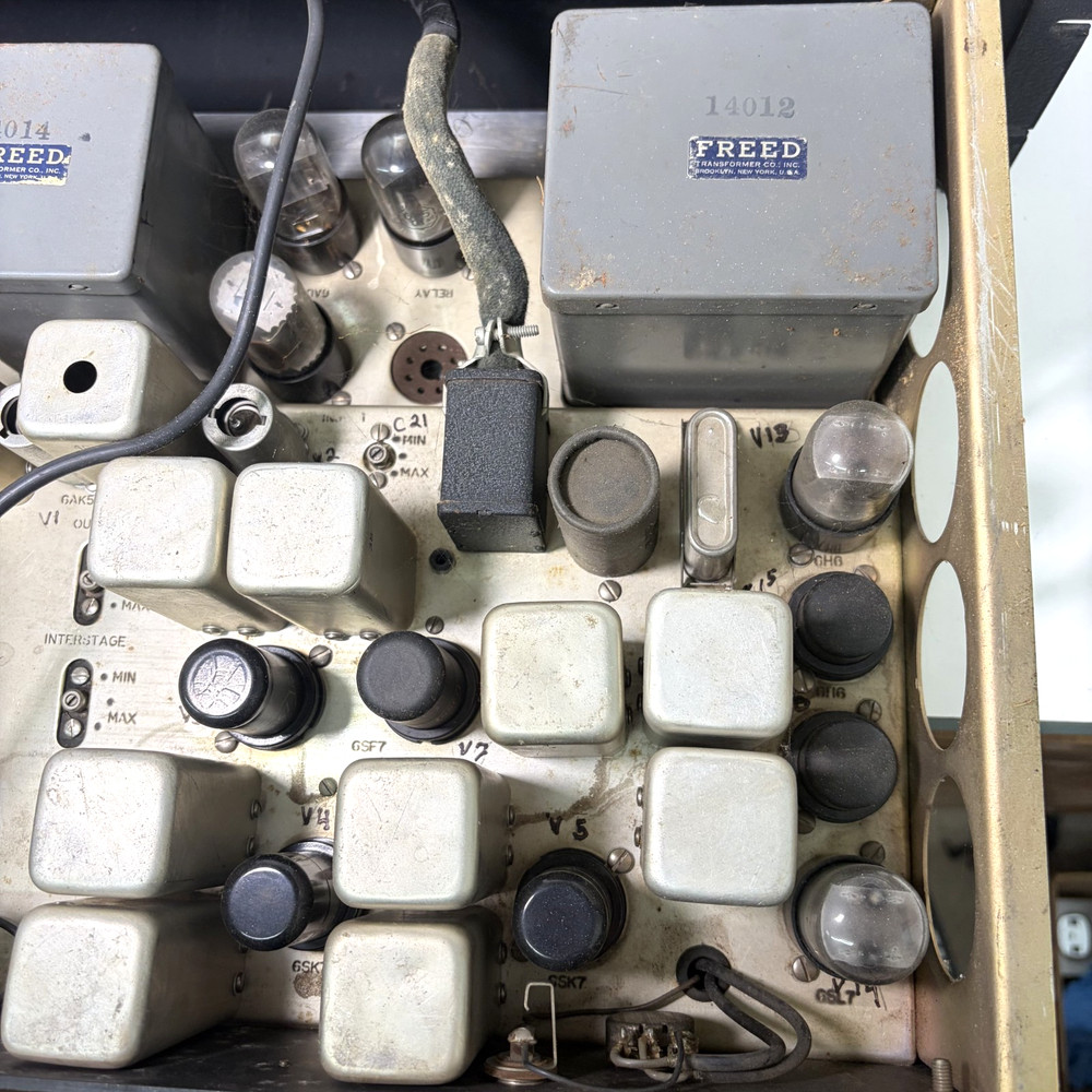 Vintage Military UHF Receiver Rack Mounted