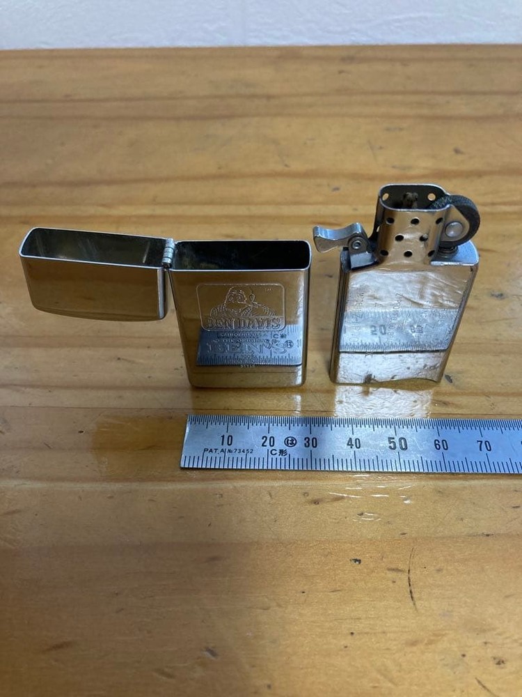 BEN DAVIS BENT'S Slim Zippo Lighter