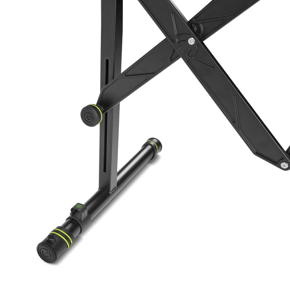 Gravity GKSAKS01B Foldable Keyboard Stand W/ Adjustable Width Height & Arm Depth