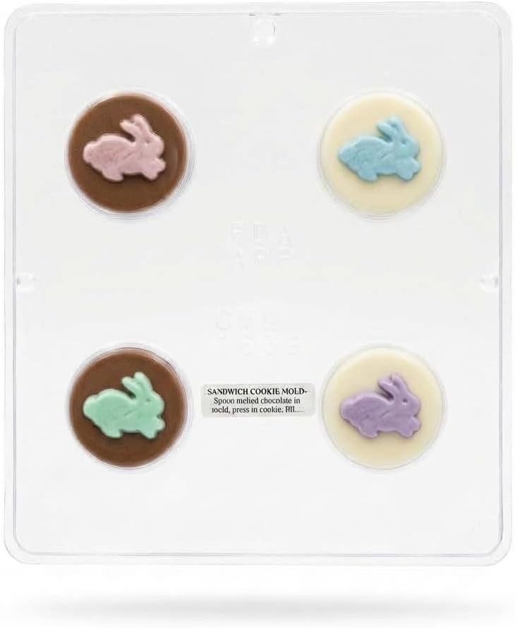 Rabbit Chocolate Cookie Sandwich Mold  1639 NEW