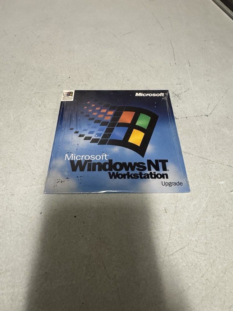 Microsoft Windows NT Workstation Upgrade Version 4.0 CD w/ Sleeve & Product Key