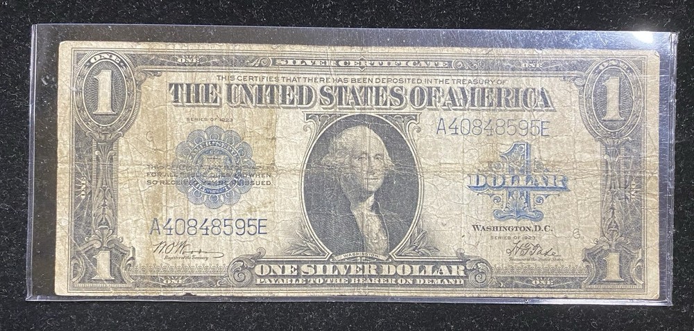 1923 $1 Silver Certificate Fr#239 Woods/Tate
