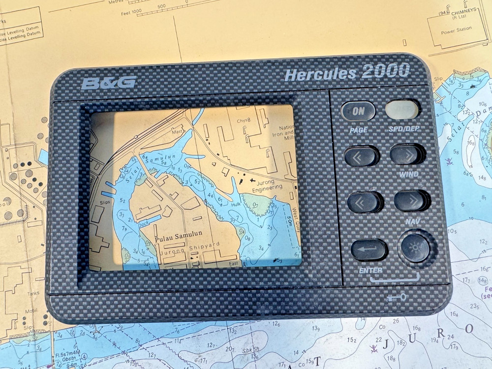 B&G Hercules 8 Button Front Trim Bezel & Keypad