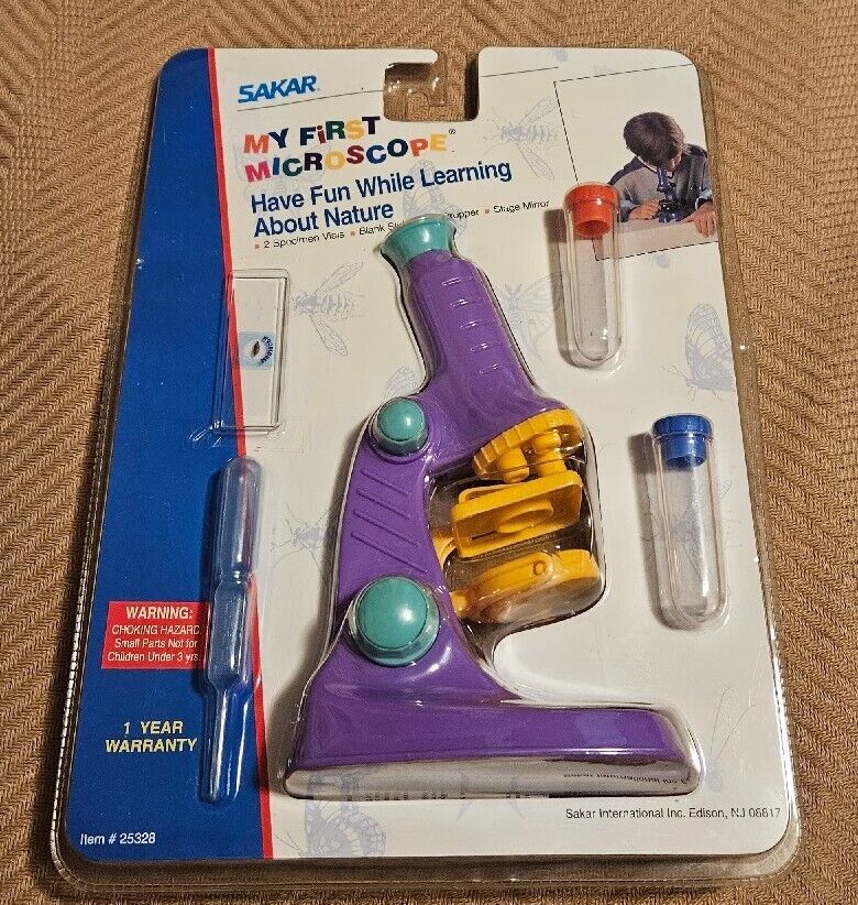 Vintage Sakar My First Microscope
