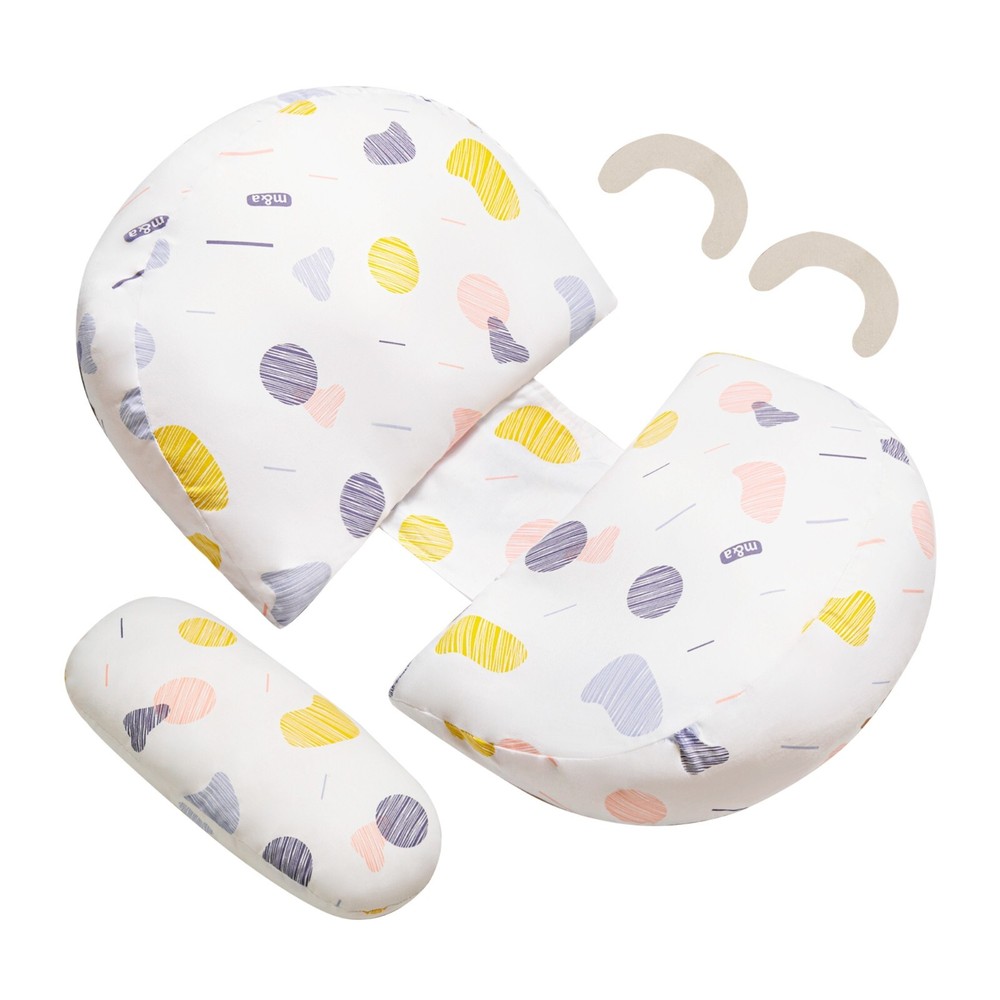 Pregnancy Support Pillow Adjustable & Detachable Support Back, Legs, Belly & Hip