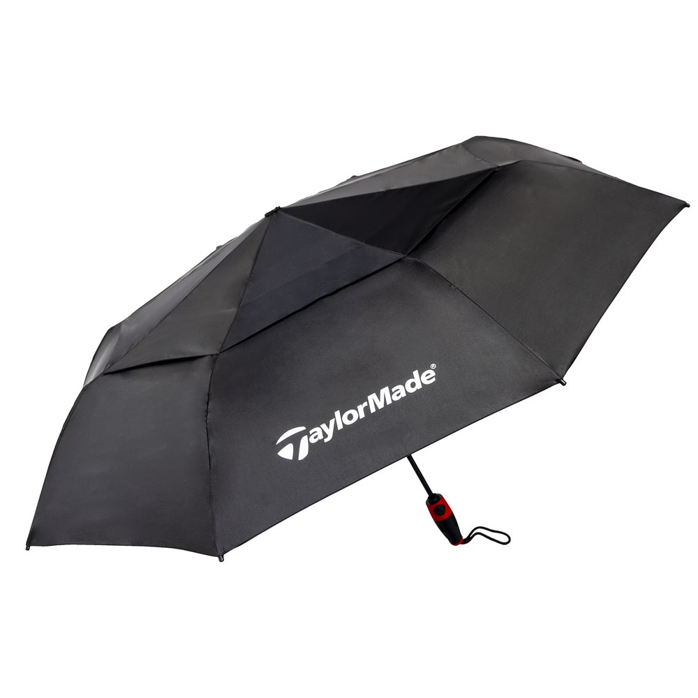 Compact Golf Umbrella Wind Resistance Durable Frame 47 Inch Canopy Arc Black
