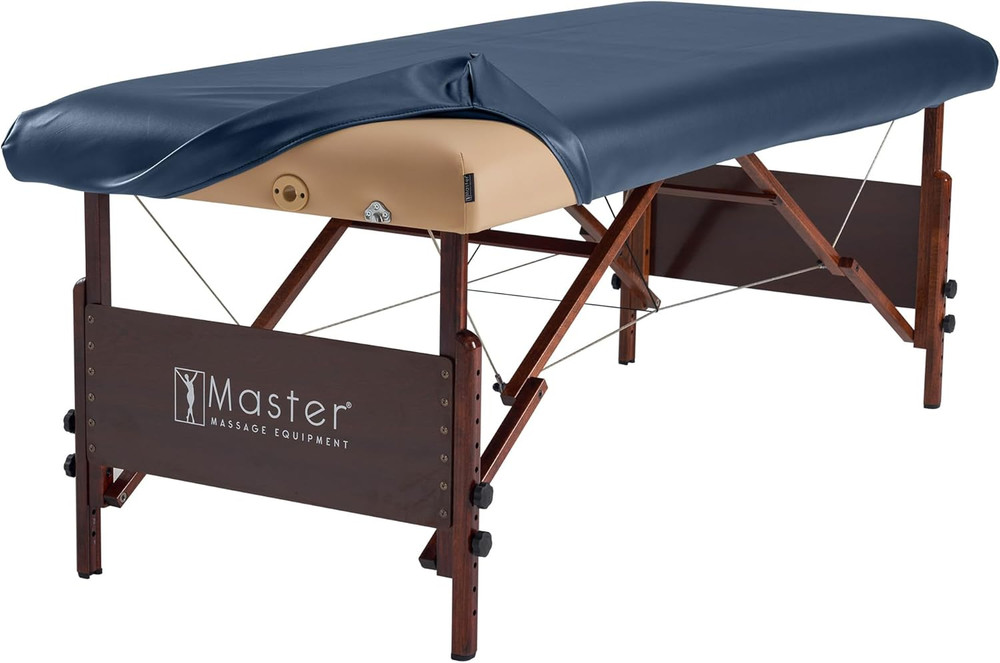 Master Massage Rectangular Universal Fabric Fitted PU Vinyl Leather Ultra-Durabl