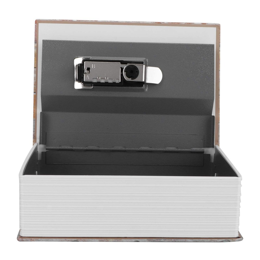Money Saving Box,Fire Proof Safe for Cash Stainless Steel Lock Box with Code ...