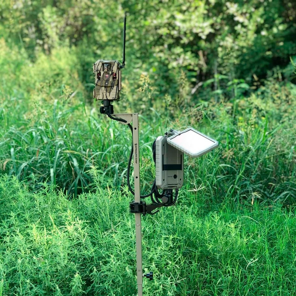 Stealth CAM Adjustable 29"-49" Expandable Height 1/4" Tripod Multi-Pivot Stable