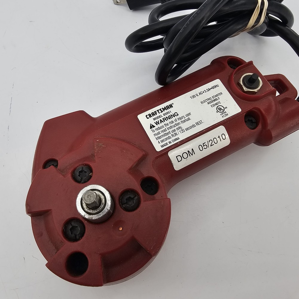 Craftsman 85951 Electric Trimmer Starter Speed Start Technology P3 EUC