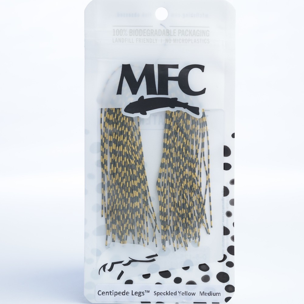 MFC Centipede Legs - Medium - Speckled Yellow