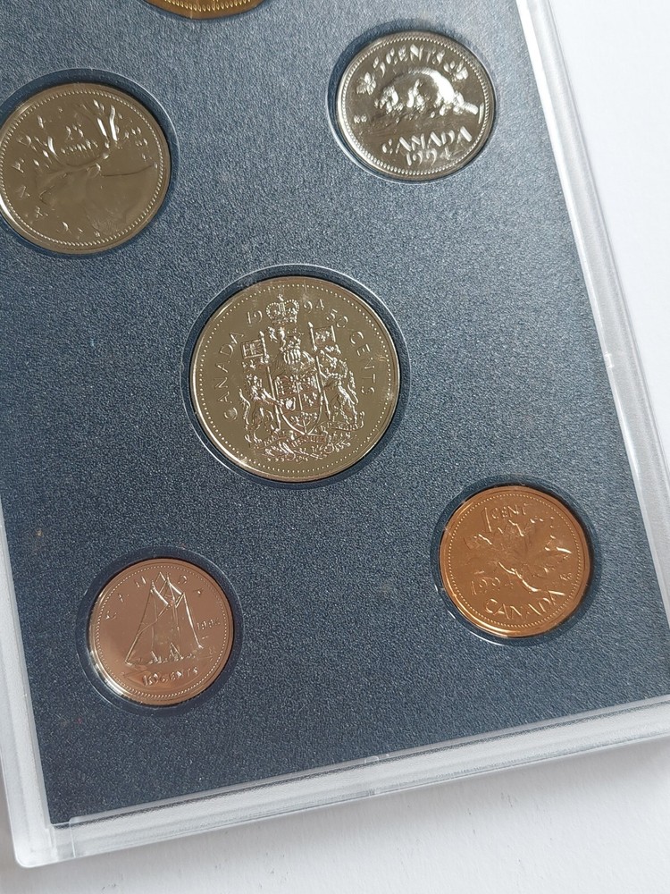 1994 Canada Dollar 6 Coin Proof Set