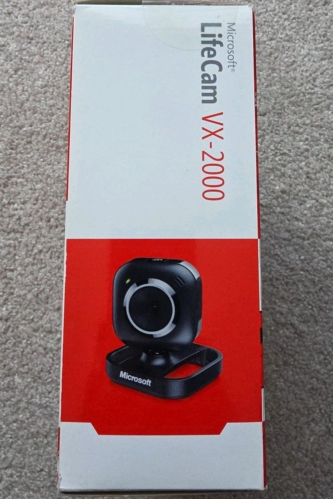 Microsoft Lifecam VX-2000 Webcam with Microphone Model 1381 NEW