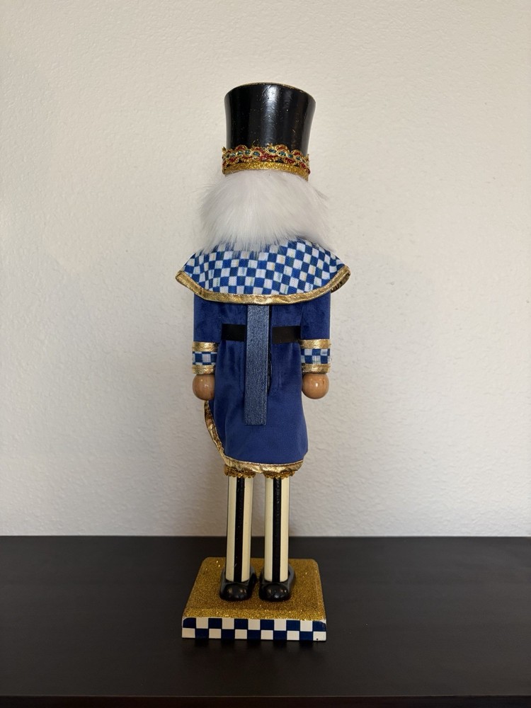 Mackenzie Childs Royal 15" Nutcracker NEW