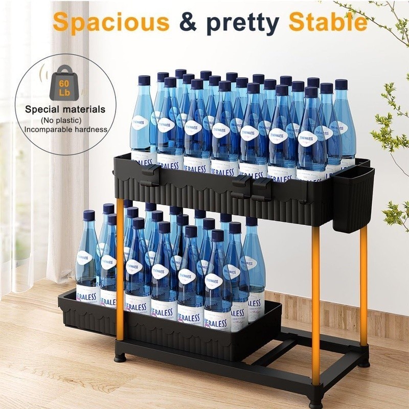 Under Sink Organizer Sliding Storage Drawer Adjustable Multi-Purpose Shelf New