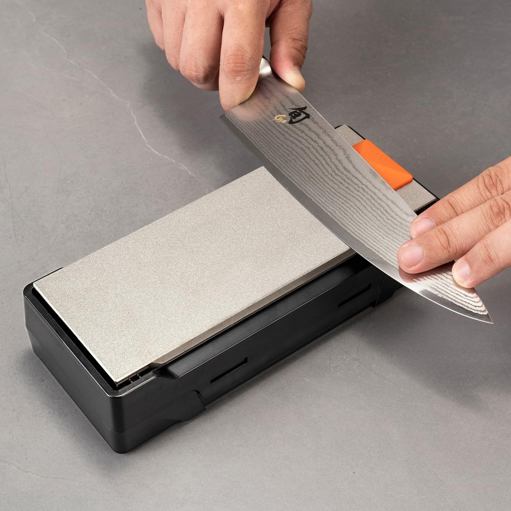 Angle Pyramid Whetstone Knife Blade Sharpener 2-Pack Angle Guide 14° 17° 20° 25°