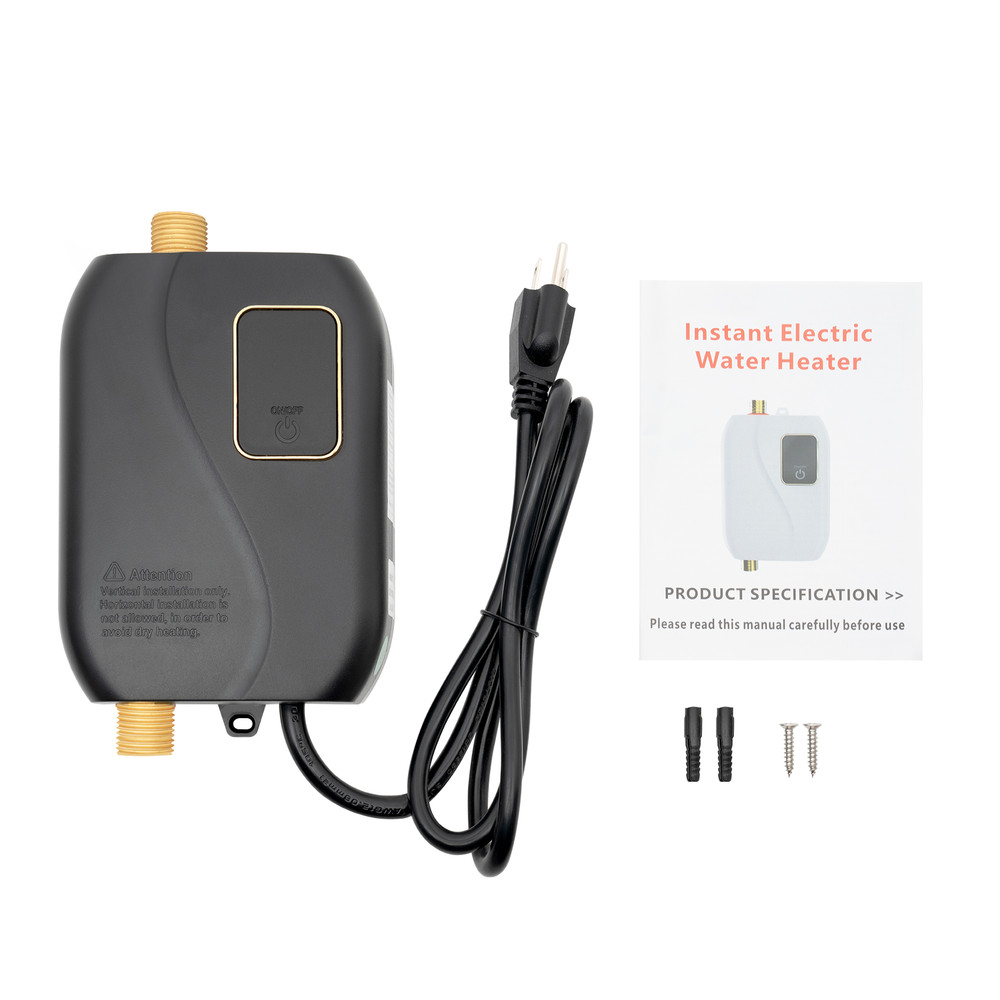 110V 3000W Mini Instant Electric Tankless Kitchen Hot Water Heater