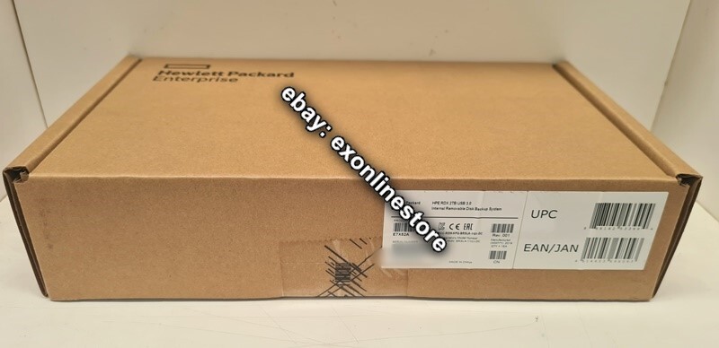 E7X52A - HPE RDX 2TB Internal Disk Backup System