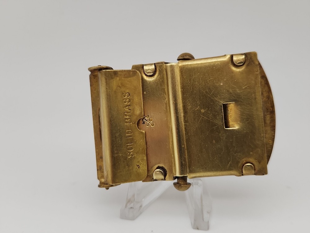 Vintage Brass Belt Buckle