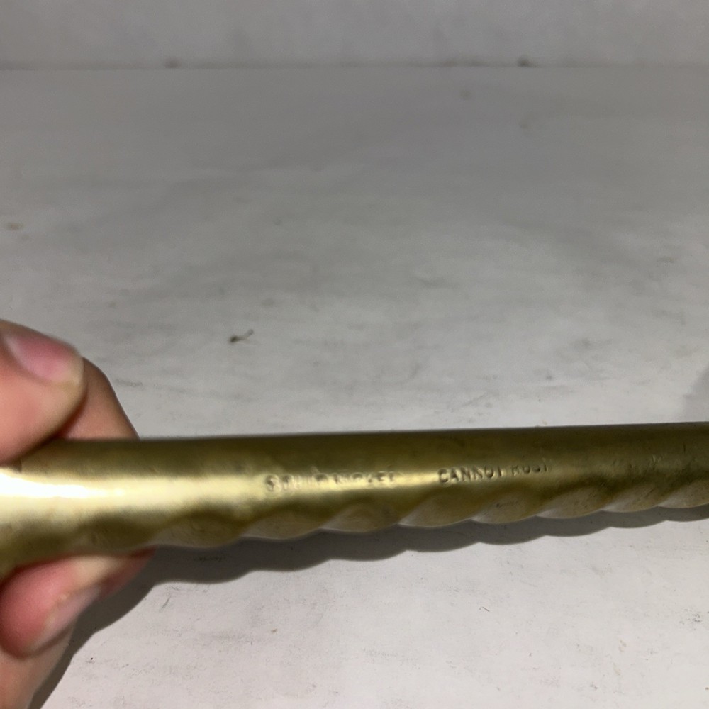 Vintage Solid Nickel Cannot Rust 6”Horse Bit HR8