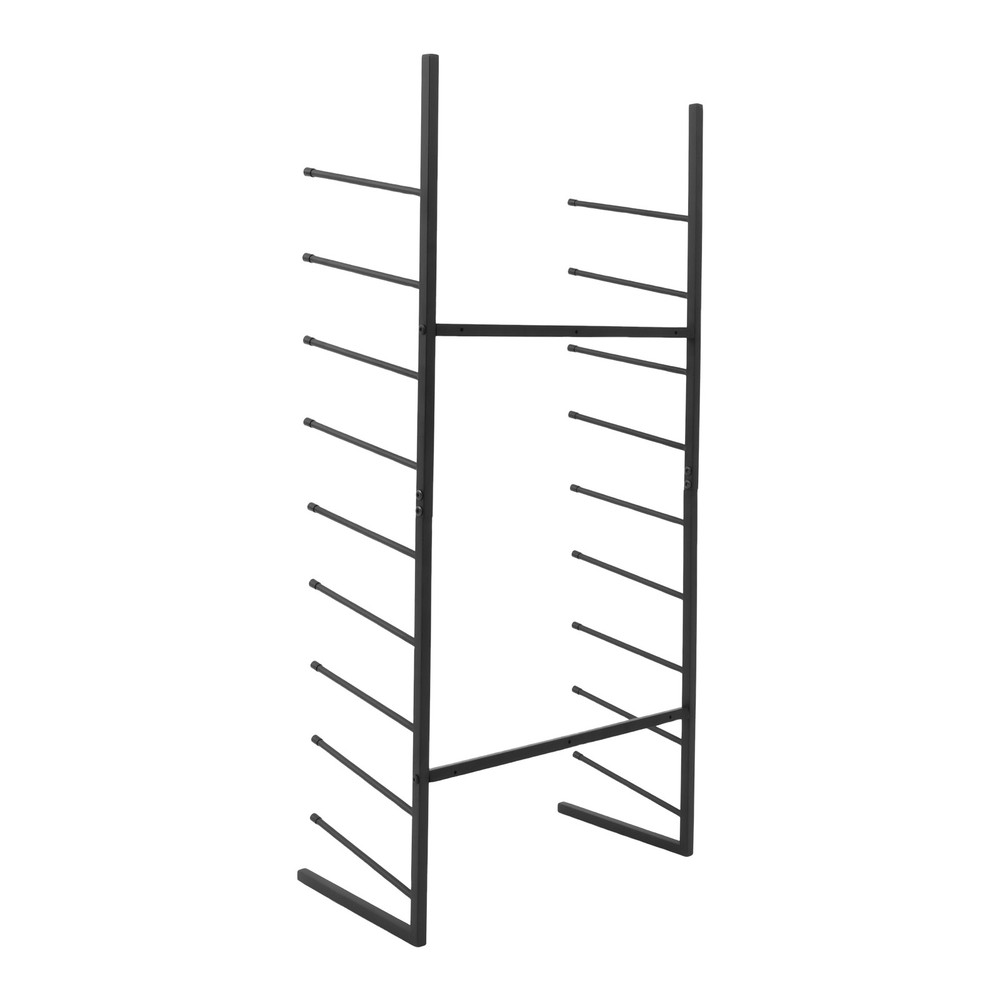 53x28x112 Wall-mounted Blueprint Storage Rack, Blueprint Storage Rack-black