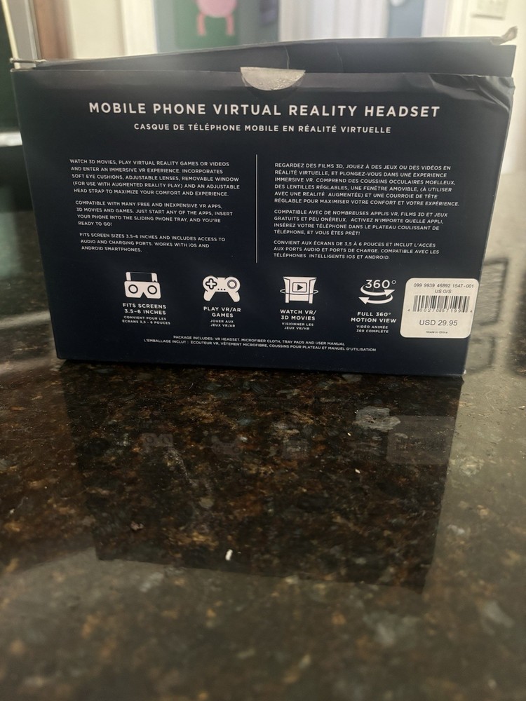 American Eagle Virtual Reality Headset for Mobile Phone