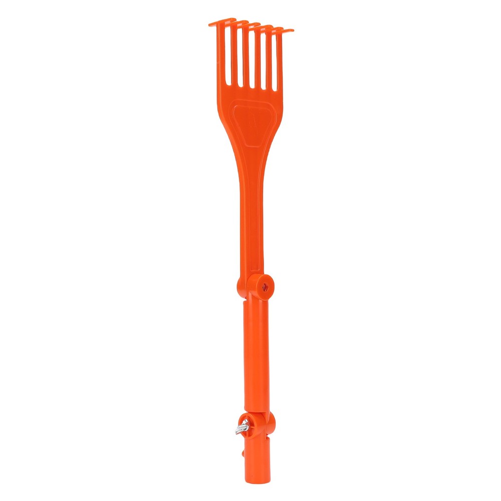Mini Rake Head Rotating Handle Rake Tool for Removing Leaf Debris From Roof NEW