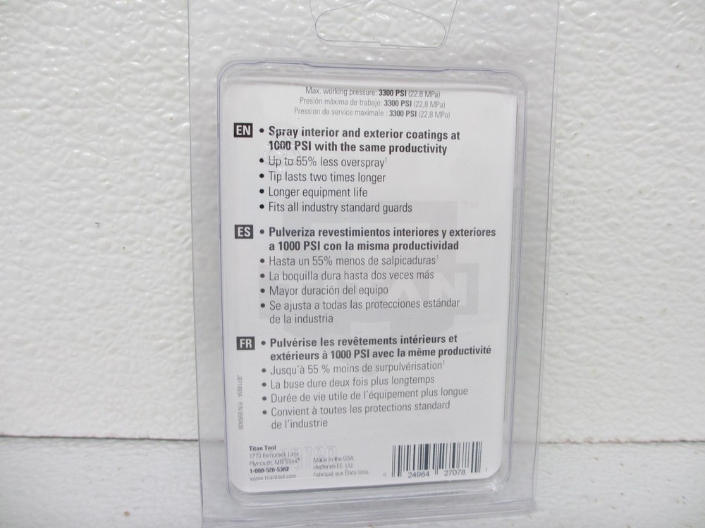 Titan 330-313A TR1 HEA Reversible Spray Tips