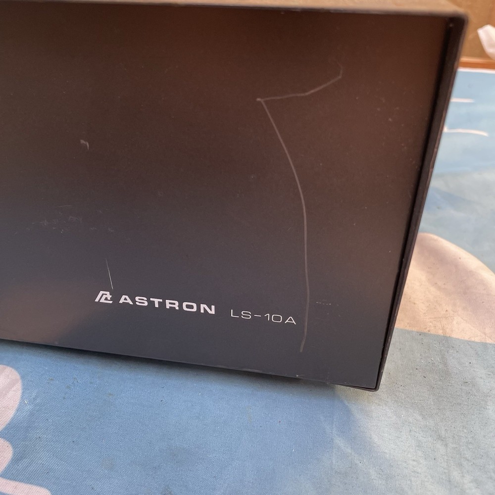 Astron LS-10A Linear Tabletop Power Supply, 28VDC, 10A Max